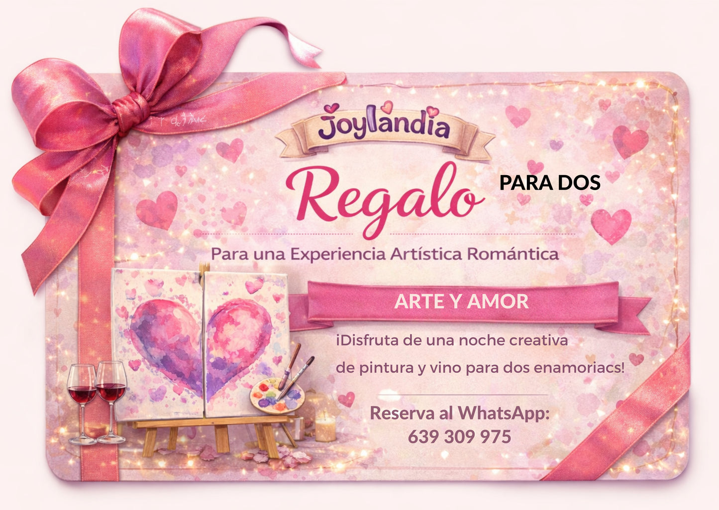 Vale Regalo “Arte y Amor” – Sesión exclusiva para dos
