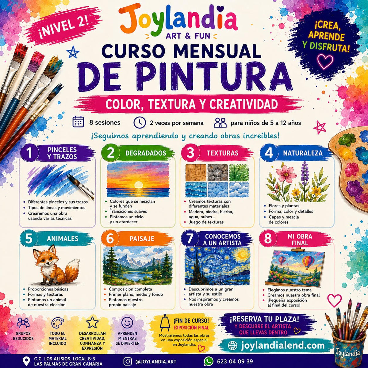 Arte para Niños (5–14 años)