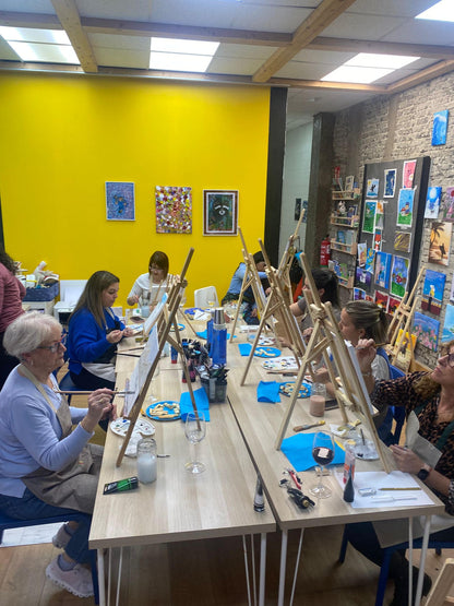 Sip & Paint Birthday Celebration