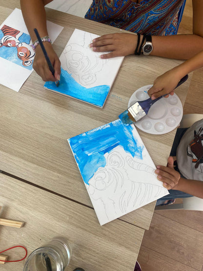 Las Palmas: Luxury Private Family Art Experience (2 Hours)